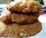 American Fried dilly Salmon Patties Appetizer