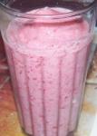 American Light Strawberry Smoothie Dessert