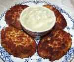 American Crab Cakes With Cilantro Mayonnaise Appetizer