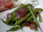 American Green Beans With Panroasted Red Onions thanksgiving Dinner