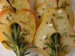 American Broiled Apples and Pears with Rosemary Dessert