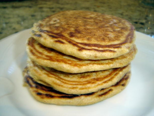 American Oat and Wheat Germ Pancakes Breakfast
