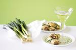 American Shallot Crepe Rolls With Pork Recipe Appetizer