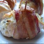 American Chicken Wrapped in Bacon BBQ Grill