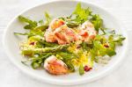 Canadian Salmon Asparagus And Goji Berry Salad Recipe Appetizer