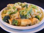 One Skillet Rice Broccoli  Chicken Dinner recipe
