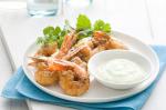 American Salt And Pepper Prawns With Lime Mayonnaise Recipe Appetizer