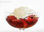 Ricottamascarpone Mousse with Balsamic Strawberries Recipe recipe