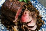 American Roast Filet of Beef Tenderloin with Sauteed Mushrooms Recipe BBQ Grill