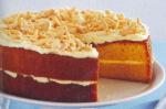 American Orange Almond Sour Cream Cake Recipe Appetizer