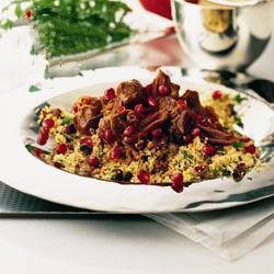 Arabic Couscous with Jagniecina After Persku Dessert