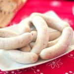 White Sausage Home recipe