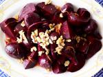 American Spicy Beetroot and Walnut Salad Appetizer