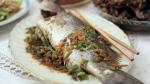 American Steamed Barramundi with Ginger Appetizer