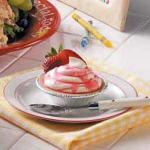 American Strawberry Swirl Mousse Tarts Dessert
