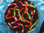 American Dirt Trifle With Gummy Worms Dessert