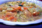 American Microwave Cabbage Soup Dinner