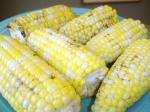 American Bbq Cob of Corn With Pepper Dinner