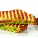 Grilled Cheese with Spinach and Pancetta recipe