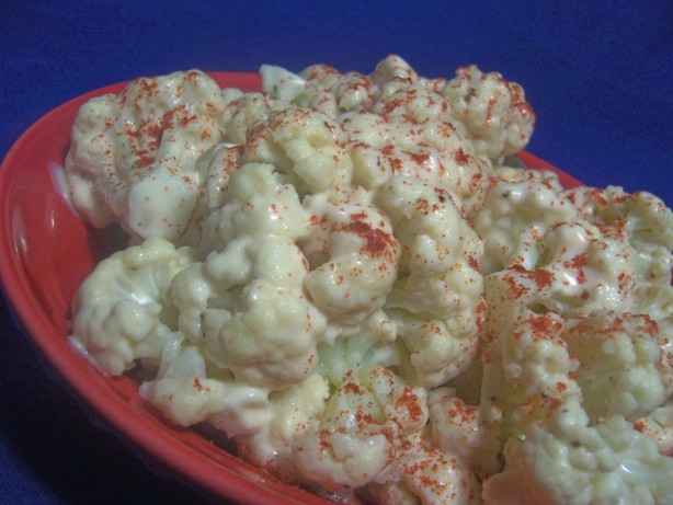 American Dijon Yogurt Cauliflower Appetizer