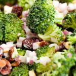 American Brocolli Salad Appetizer