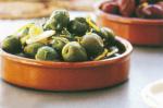American Warm Marinated Olives Recipe Appetizer