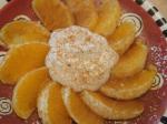 Moroccan Oranges in Orange Flower Water Dessert