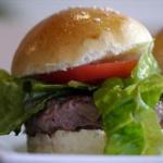 Blue Cheese Burgers with Red Onions recipe