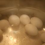 American Perfect Hard-boiled Eggs Breakfast