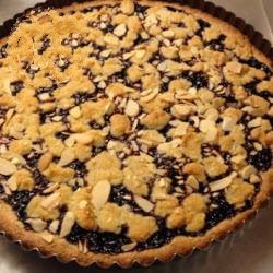 American Jams Tart with Almonds Dessert