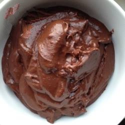 American Vegan Chocolate Pudding Dinner