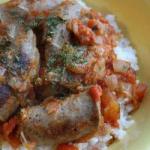 American Rougail Sausages Appetizer