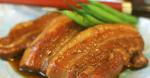 American simmered Pork Belly Cubes Tender Red Meat 2 Dessert