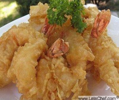 Japanese Shrimp Tempura Appetizer