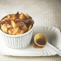 Chinese Classic Bread Pudding With Bourbon Caramel Sauce Dessert