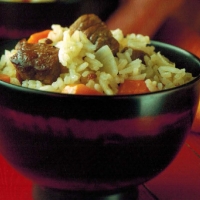 Chinese Xingjiang Rice Pot with Lamb Dinner