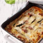 American Casserole of Pasta with Courgettes Appetizer
