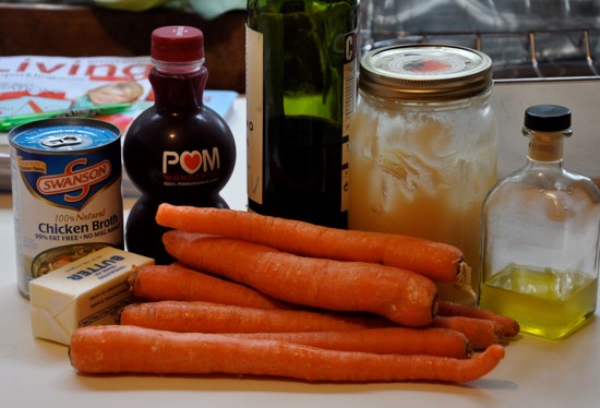 American Pomegranatebalsamic Glazed Carrots Appetizer