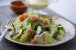 Arabic Middle Eastern Pita and Vegetable Salad fattoush Recipe Appetizer