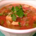 Tortilla Lime Soup vegan recipe