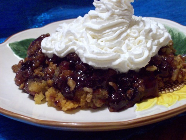 American Crock Pot Blueberry Dump Cake 1 Dessert