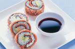 Japanese Smoked Salmon And Avocado Sushi Recipe 1 Dinner
