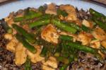 Canadian Chicken and Asparagus over Wild Rice Dinner