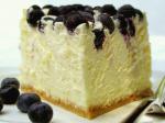 American Philadelphia Blueberry Crown Cheesecake Dessert