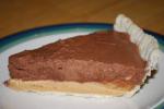 British Peanut Butter and Chocolate Mousse Pie Dessert