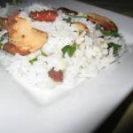 American Rice with Brownofpara and Cachaca Appetizer