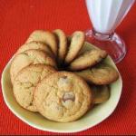 American Soft Cookies with Chocolate Nuggets Dessert