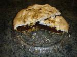American Chocolate  Almond Tart With Meringue Top Breakfast