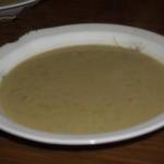 American Sorrel Soup with Potatoes Appetizer