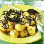 American Young Potatoes with Nori Appetizer